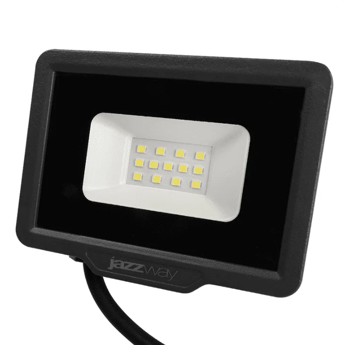 Прожектор светодиодный PFL-C3 10Вт 6500К IP65 закалённое стекло наружный JazzWay (5023529A)